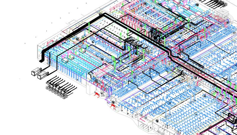 3D BIM Model for Electrcial Preconstruction