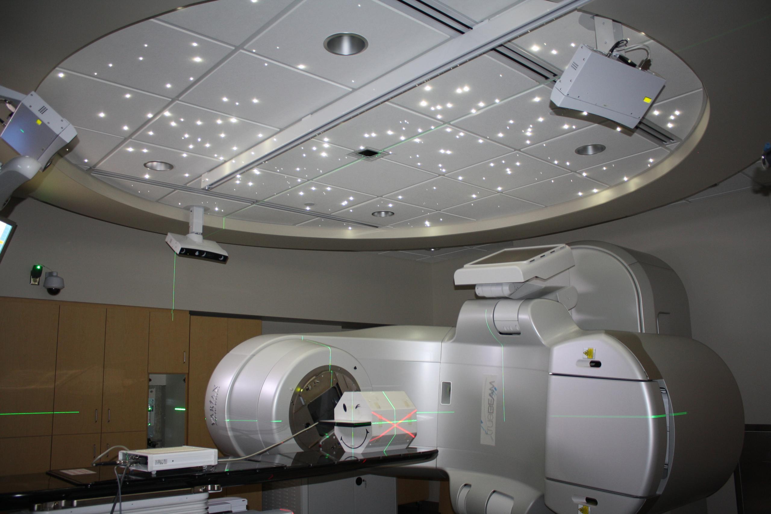 Star Map Installed above radiation room at Abbot Northwestern Hospital